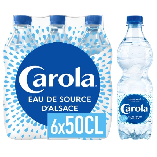 Eau de Source Plate d'Alsace CAROLA