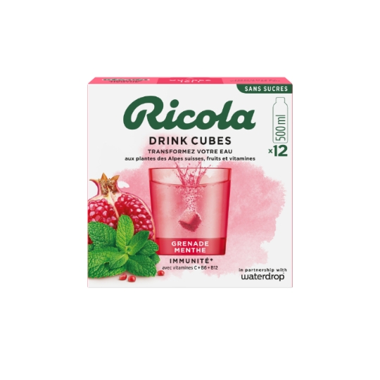 Préparation pour Boisson Immunité Vitamines C B6 B12 RICOLA