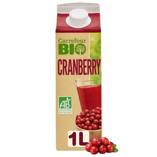 Boisson Cranberry Bio CARREFOUR BIO