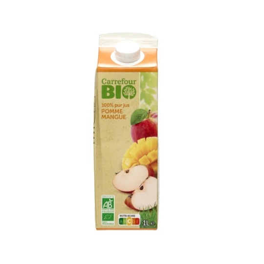 Jus de Fruits Pomme Mangue Bio CARREFOUR BIO