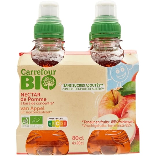Nectar de Pomme Sans Sucres Ajoutés Bio CARREFOUR BIO