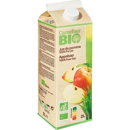 Jus de Pomme Pur Jus Bio CARREFOUR BIO