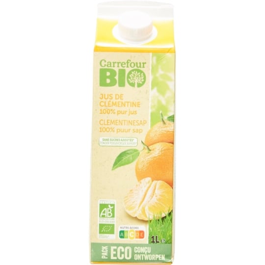 Jus de Clémentine Bio CARREFOUR BIO