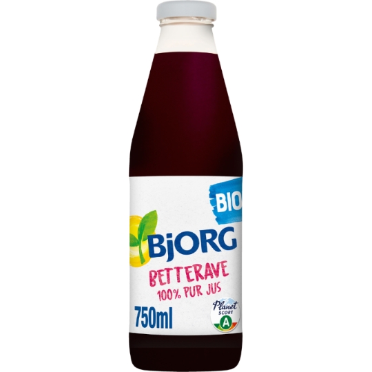 Jus bio Betterave rouge BJORG
