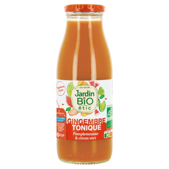 Jus gingembre tonique Bio JARDIN BIO ETIC