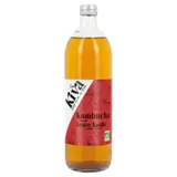 Kombucha Fraise Basilic Bio Finement Pétillant KIVA