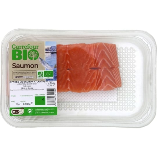 Pavés de Saumon Bio CARREFOUR BIO