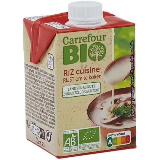 Aide Culinaire Riz Cuisine Bio CARREFOUR BIO
