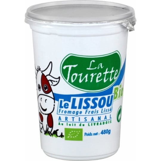 Fromage frais bio lissé LA TOURETTE