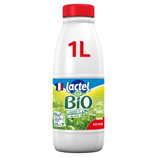 Lait Entier UHT Bio LACTEL