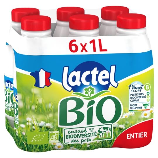 Lait Entier Bio LACTEL