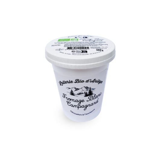Fromage Blanc Campagnard LAITERIE BIO D'ARIEGE