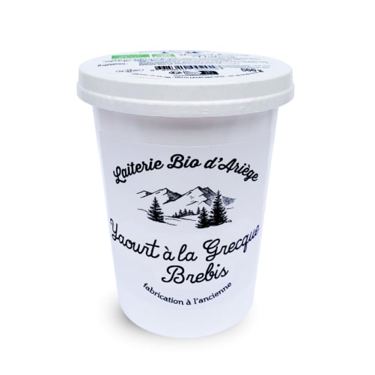 Yaourt A la Grecque Brebis LAITERIE BIO D'ARIEGE