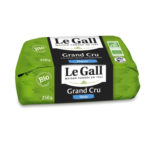 Beurre de Baratte Doux Grand Cru Bio LE GALL