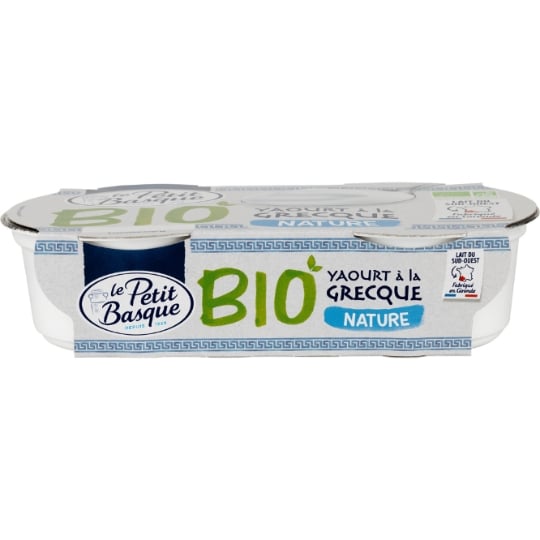 Yaourts Grec Bio LE PETIT BASQUE