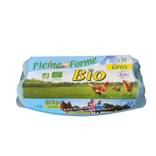 Œufs  Bio Calibre Gros PLEINE FORME