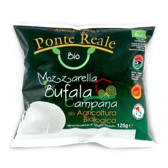 Mozzarella Bio Di Bufala Campana AOP PONTE REALE
