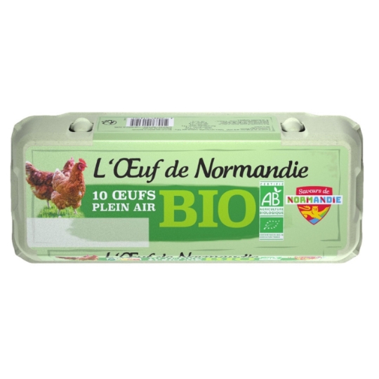 Œufs de Normandie Plein Air Bio SAVEURS DE NORMANDIE