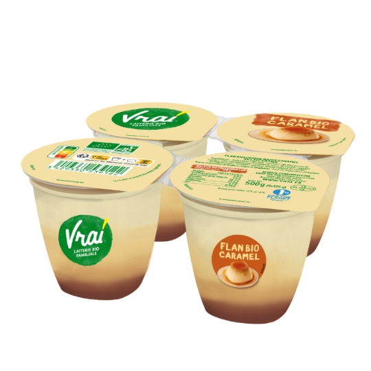 Flan caramel Bio VRAI