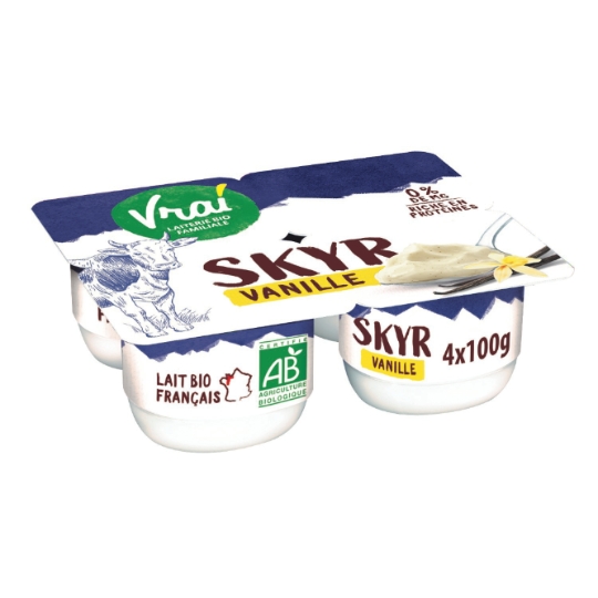 Skyr Vanille 0% M.G Bio VRAI