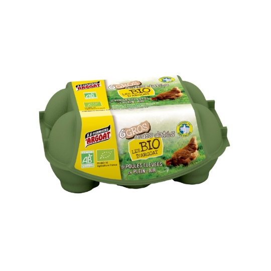 Œufs Bio de Plein Air Calibre Gros