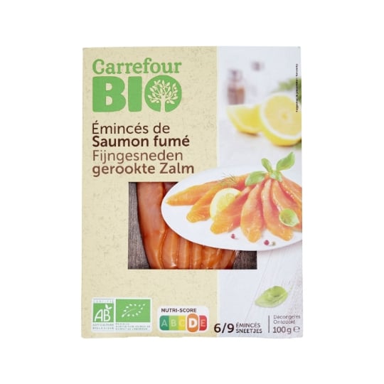 Saumon Fumé Emincé Bio CARREFOUR BIO