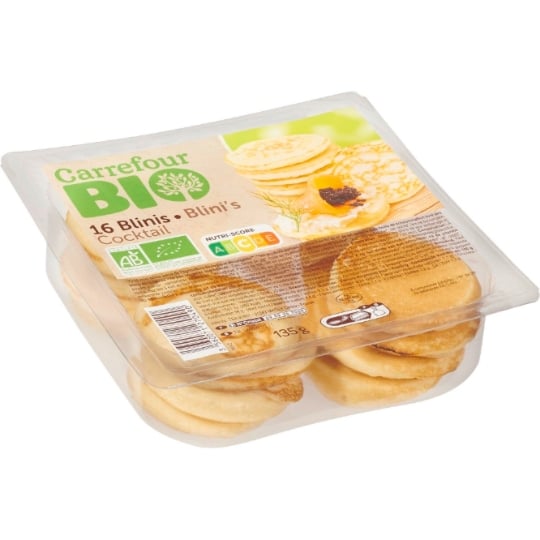 Blinis Cocktail Bio CARREFOUR BIO