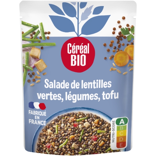 Salade de lentilles tomates épeautre Bio CEREAL BIO