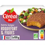 Galettes boulgour au roquefort et figues Bio CEREAL BIO