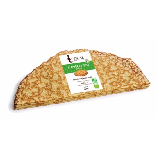 Crêpes nature Bio COLAS