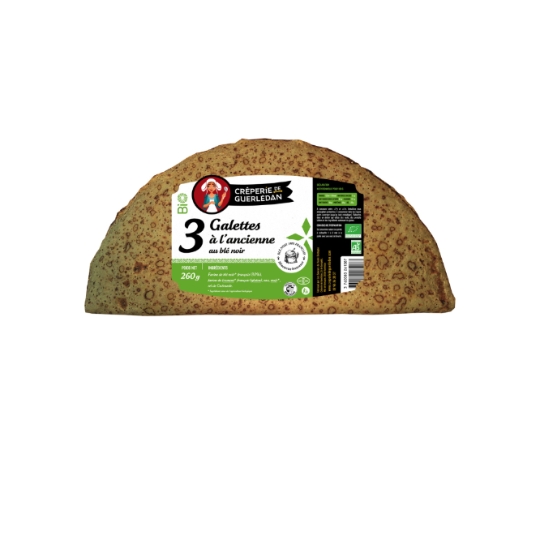 Galettes  à l'ancienne biologiques  CREPERIE DE GUERLEDAN