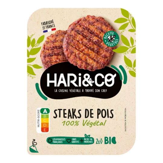 Galette végétale  l'original de pois Bio HARI&CO