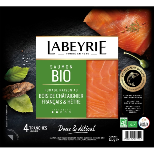 Saumon Fumé Bio LABEYRIE