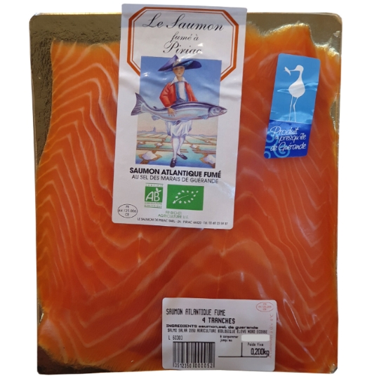 Saumon fumée Bio LE SAUMON DE PIRIAC