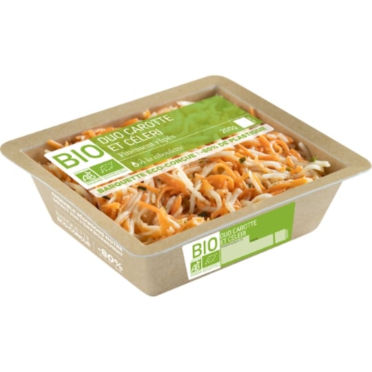Carotte et céleri râpés à la ciboulette Bio MIX BUFFET