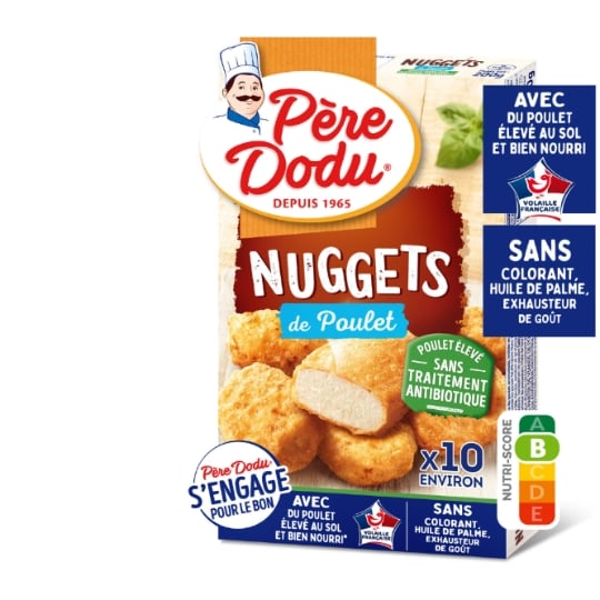 Nuggets de poulet Bio PERE DODU
