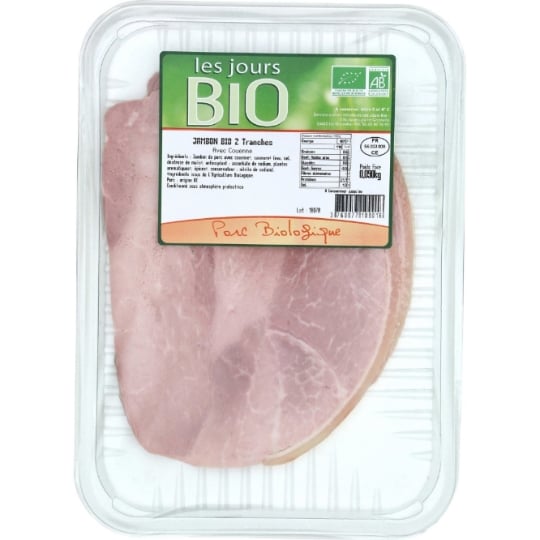 Jambon Cuit avec Couenne Bio