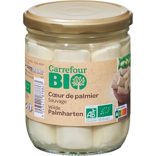 Cœurs de palmier  sauvage Bio CARREFOUR BIO