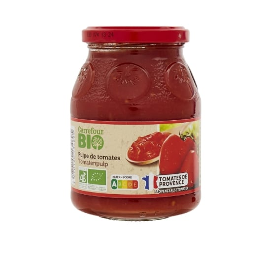 Sauce  pulpe de tomates fraîches Bio CARREFOUR BIO