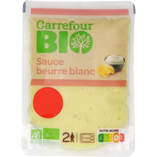 Sauce Beurre Blanc Bio CARREFOUR BIO