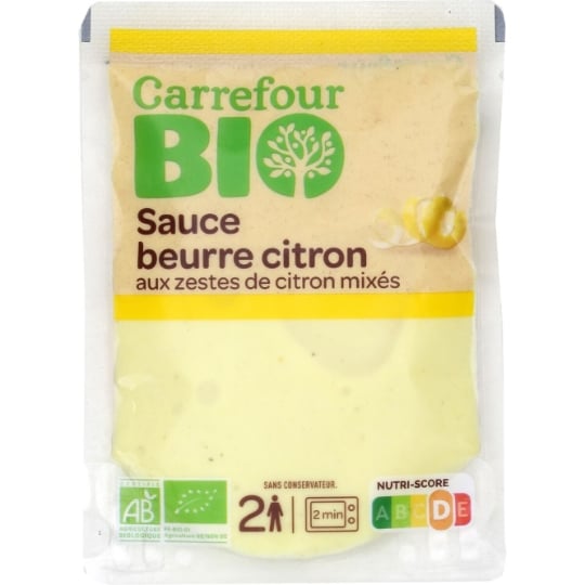 Sauce Beurre Citron Bio CARREFOUR BIO