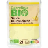 Sauce Beurre Citron Bio CARREFOUR BIO