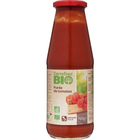 Purée de tomates  Bio CARREFOUR BIO