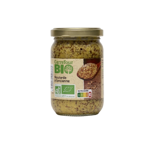 Moutarde à l'Ancienne Bio CARREFOUR BIO