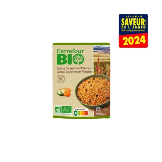 Mélange  quinoa courgettes carottes Bio CARREFOUR BIO