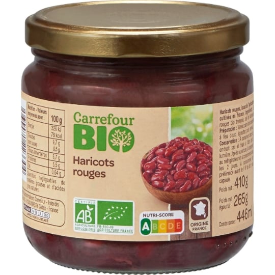 Haricots rouges CARREFOUR BIO