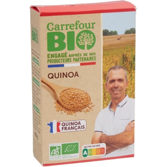 Quinoa Bio Engagé auprès des producteurs partenaires CARREFOUR BIO