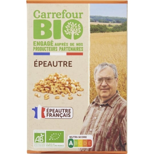 Epeautre Bio Engagé auprès des producteurs partenaires CARREFOUR BIO