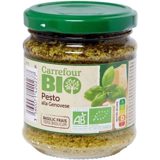 Sauce pesto  alla Genovese Bio CARREFOUR BIO