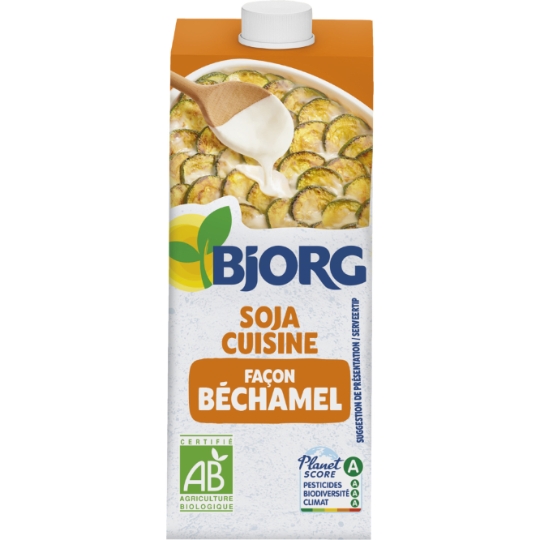 Aide culinaire bio Soja Cuisine gratin BJORG